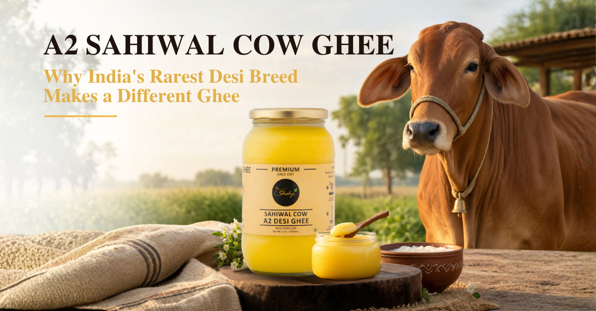 A2 Sahiwal Cow Ghee - Why India's Rarest Desi Breed Makes a Different Ghee