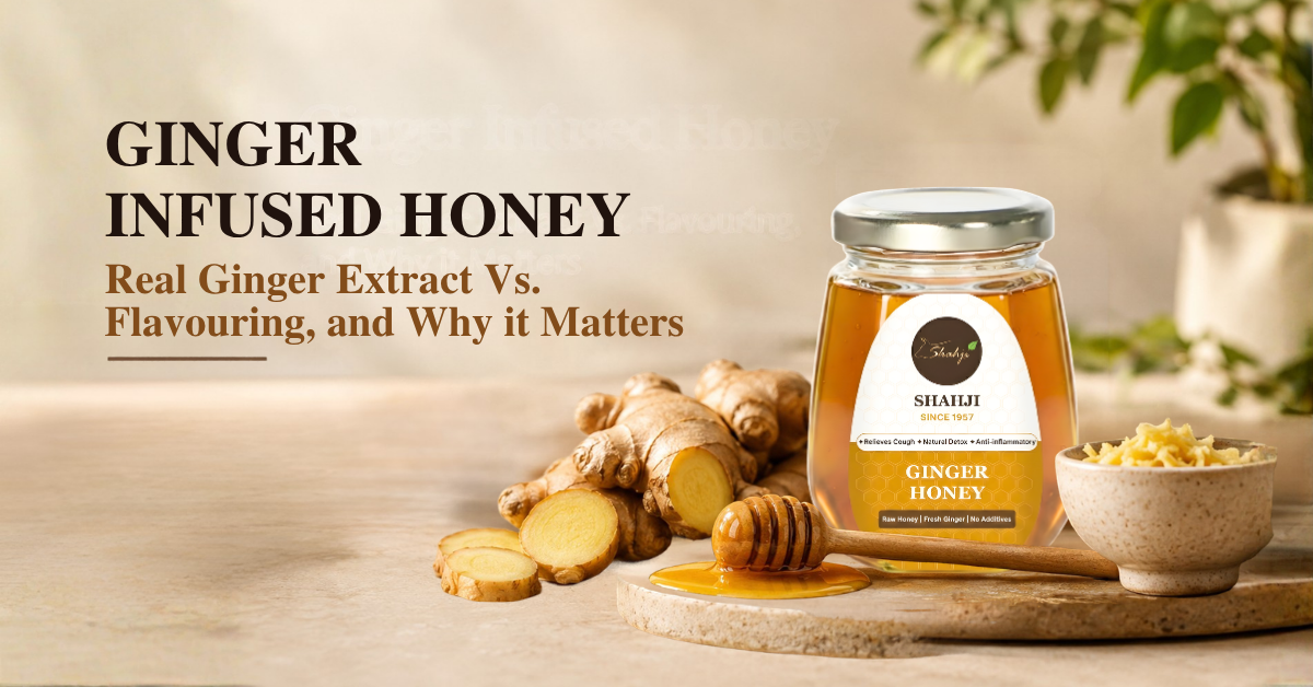 Ginger Infused Honey - Real Ginger Extract vs Flavouring and Why It Matters