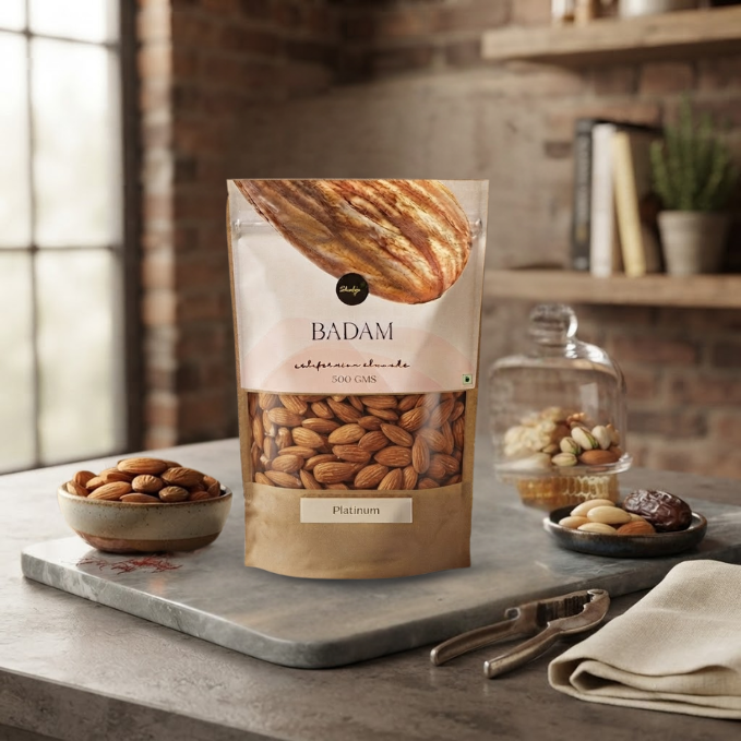 California Almonds Platinum - Sanora Badam
