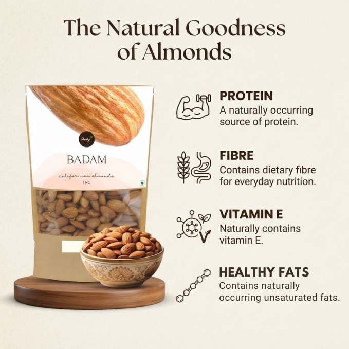 California Almonds Gold - Premium Badam
