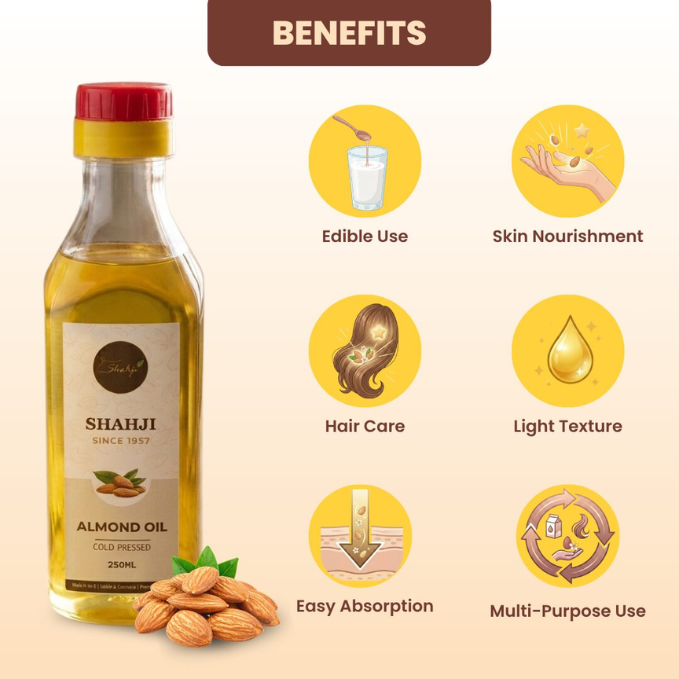 Cold-Pressed Almond Oil