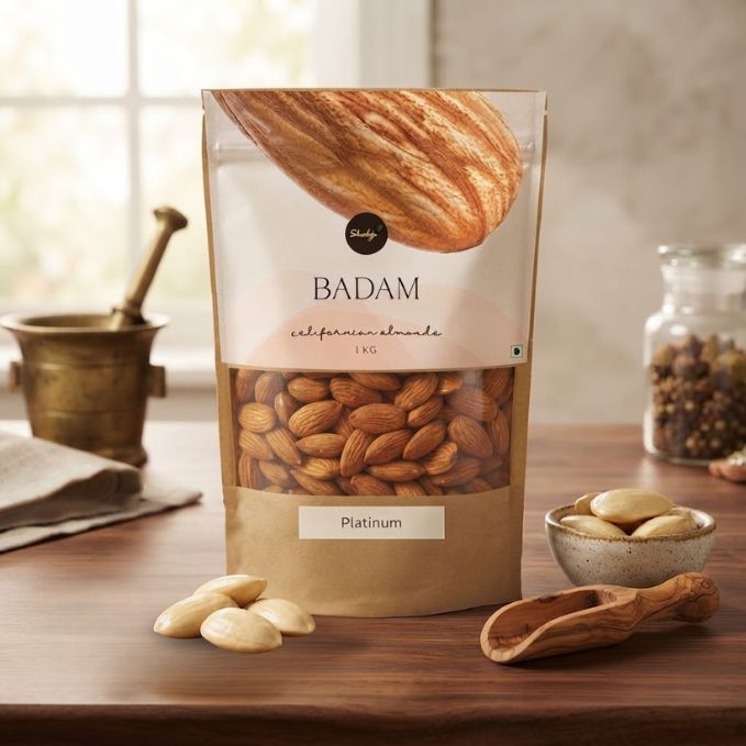 California Almonds Platinum - Sanora Badam
