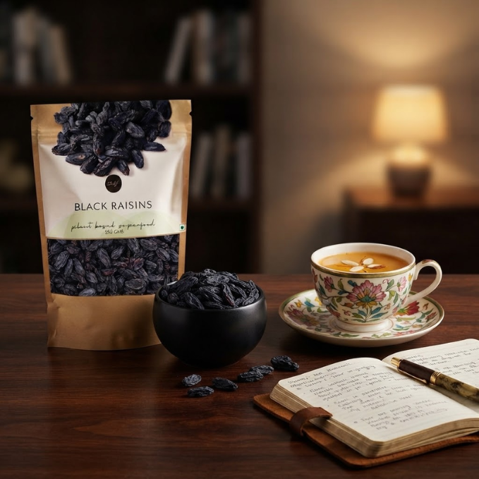Dried Black Raisins - Kali Kishmish