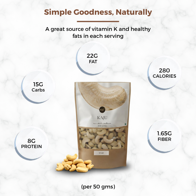 Premium Cashew nuts silver -  (320 grade Kaju)