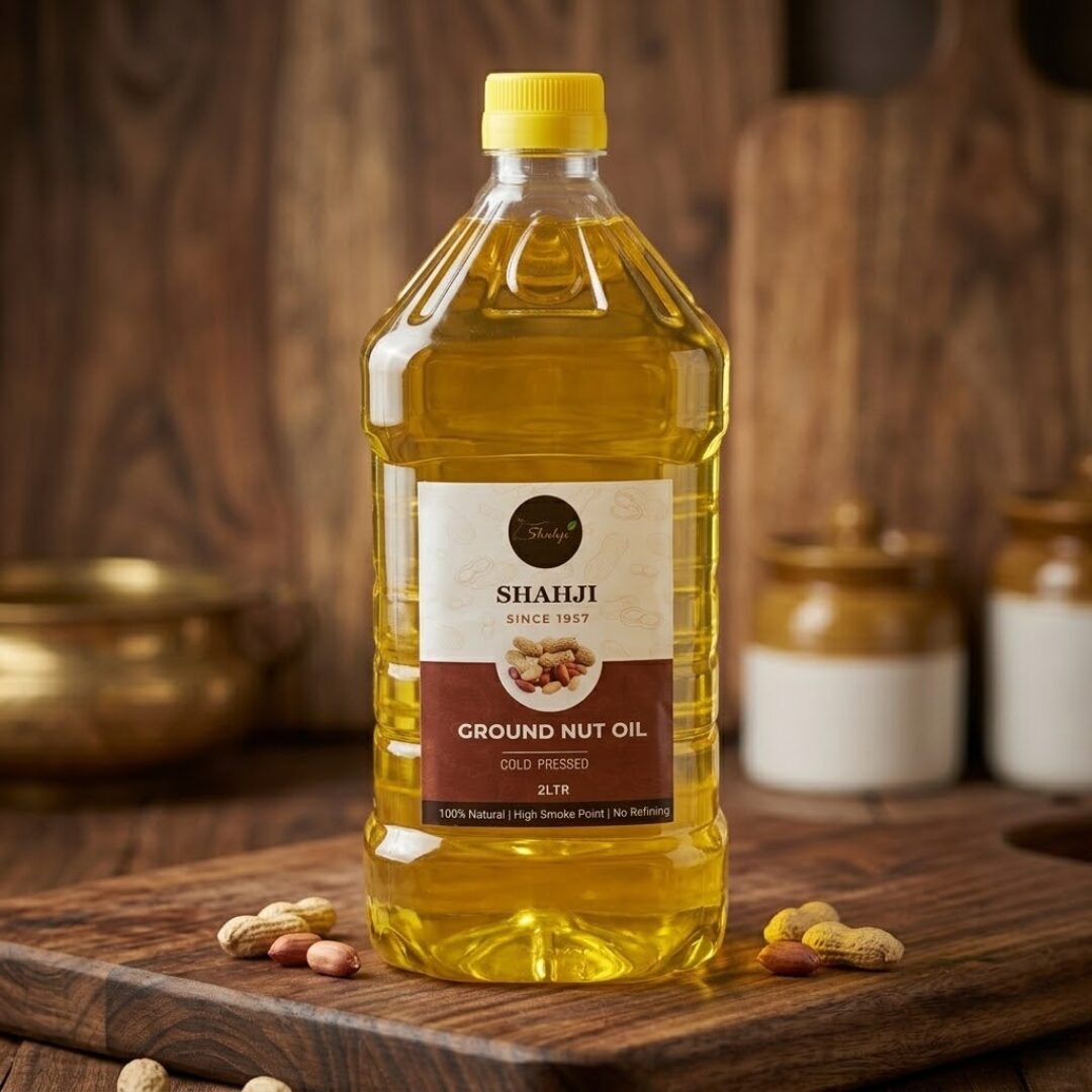Cold-Pressed Groundnut Oil