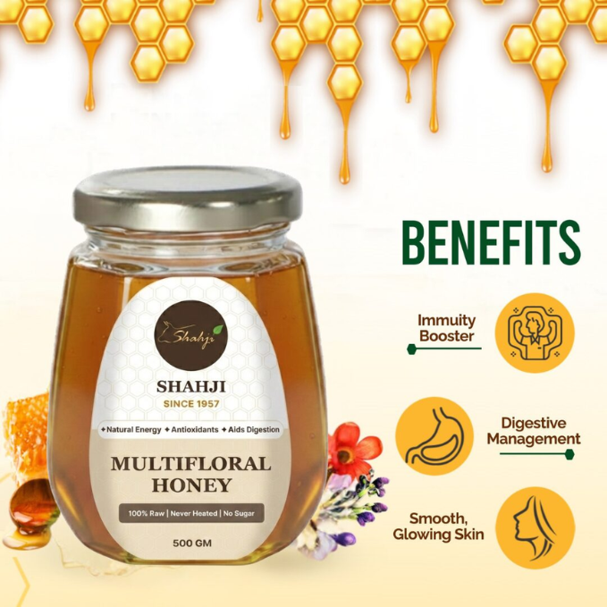 Raw Wildflower Multifloral Honey