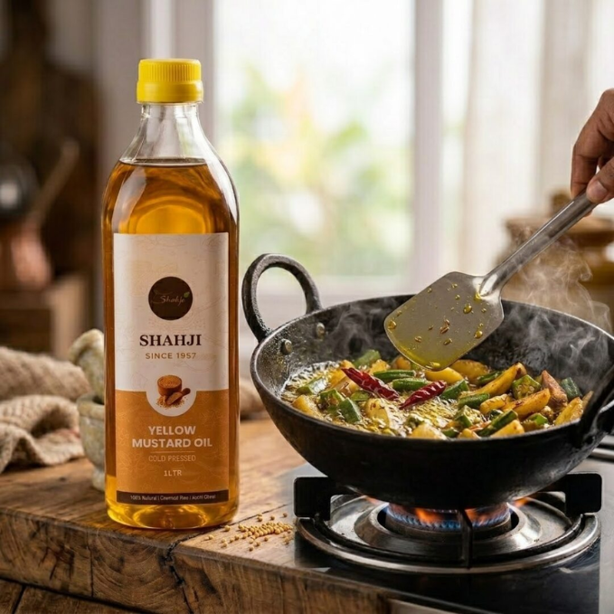 Cold-Pressed Yellow Mustard Oil