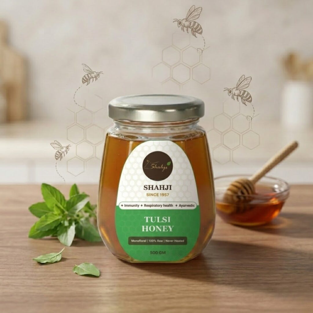 Shahji - Tulsi Monofloral Honey (Raw)