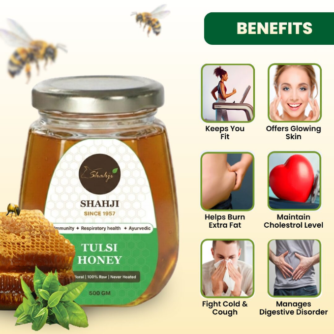 Tulsi Infused Honey