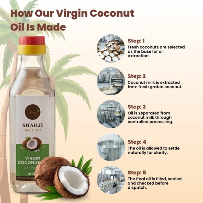 Virgin Cold-Pressed Coconut Oil